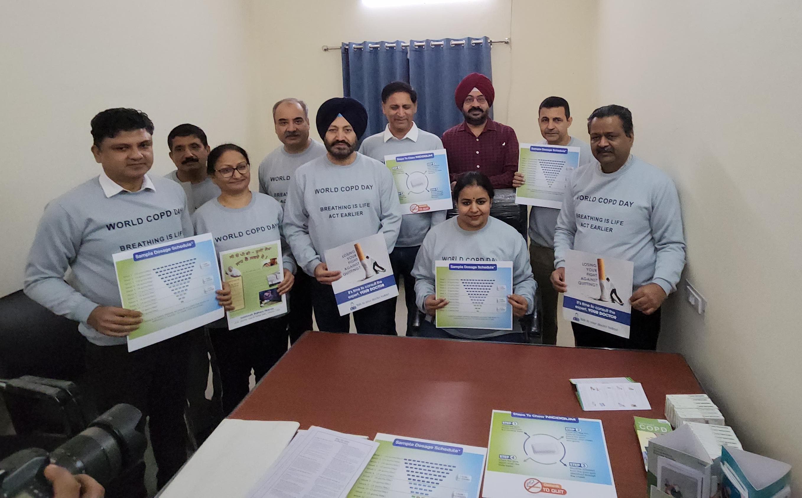 Initiation of smoking and tobacco cessation clinic at TB hospital
